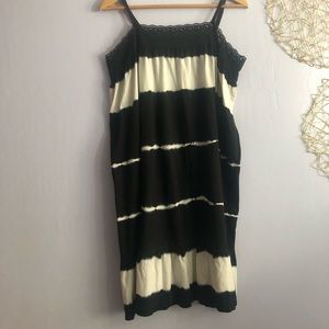 Faded glory tie dye dress size XL